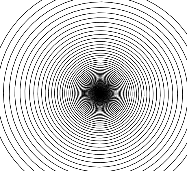 logarithmic spiral